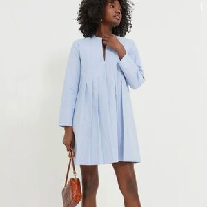 Tuckernuck Sky Blue Luella Pleated Dress